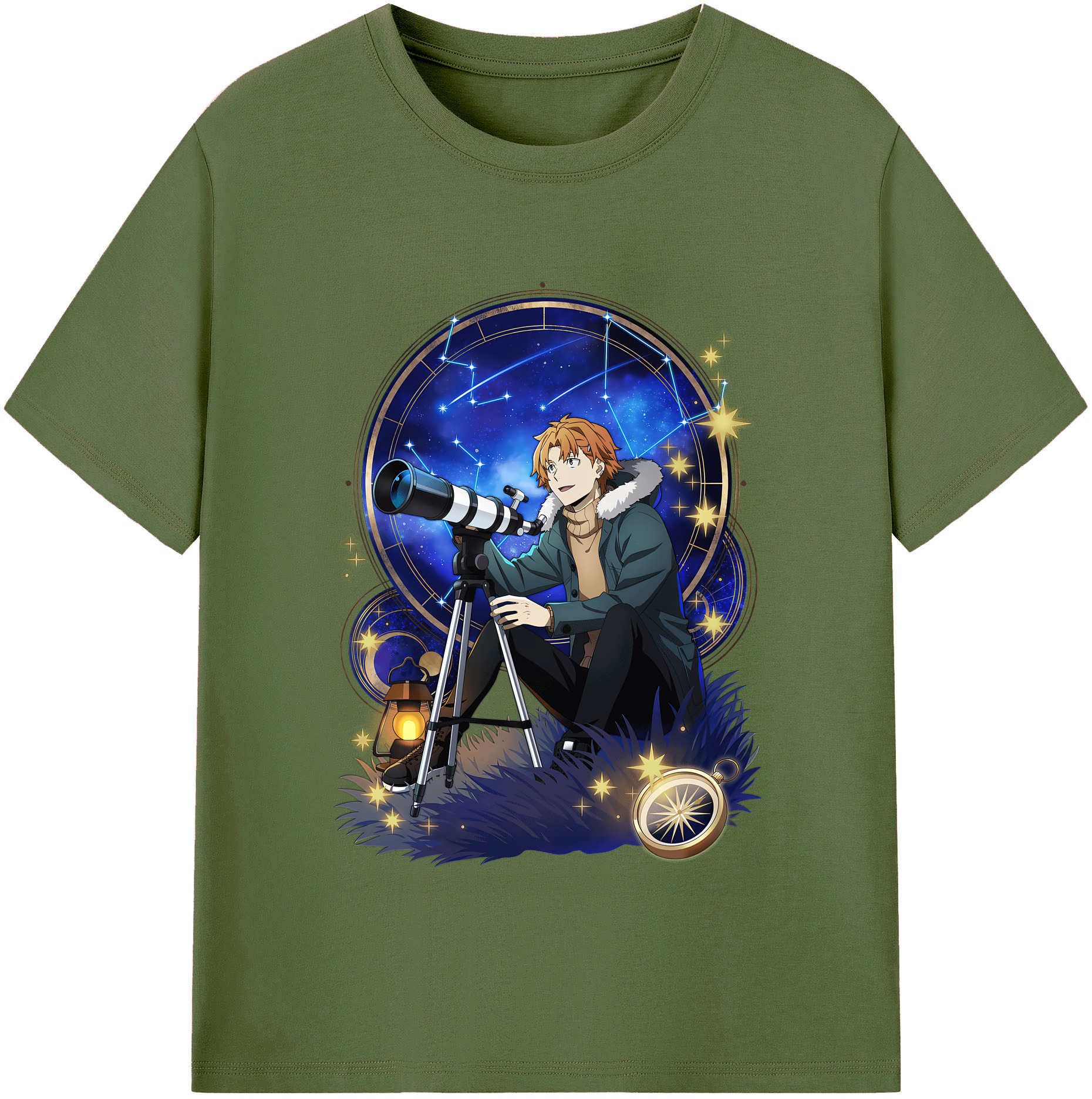 （画像用） 文豪ストレイドッグス Bungo Stray Dogs 綿100％半袖Tシャツ（フロントプリント）